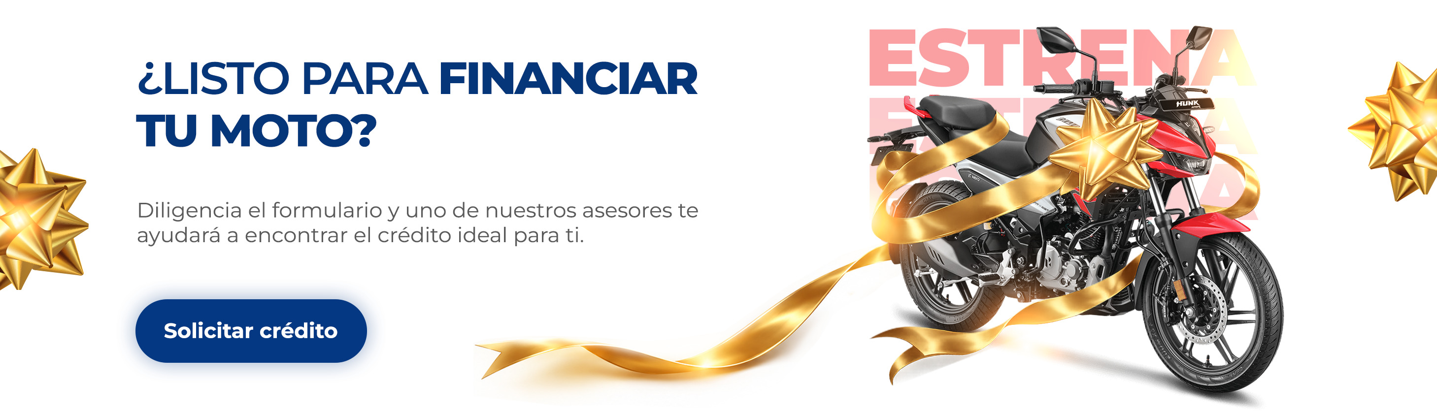 ¿Listo para financiar tu moto?